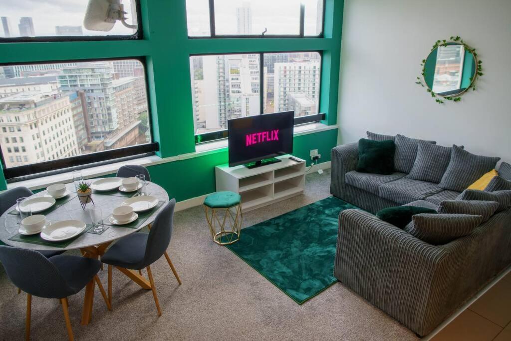 Manchester City Centre Apartment, Skyline View Eksteriør bilde